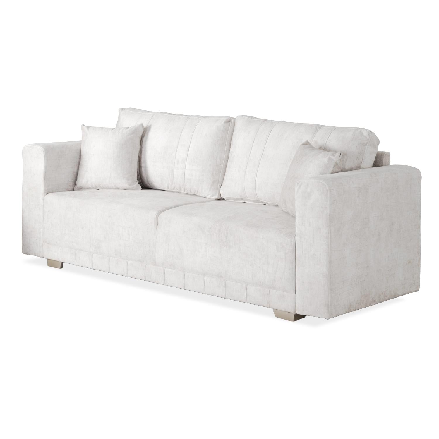 Sala Funcional Andora Estocolmo Blanco, Champaña Brazo Desmontable