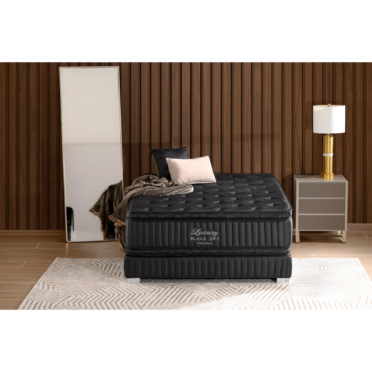 Colchón Doble Luxury Black Doble Pilow Top