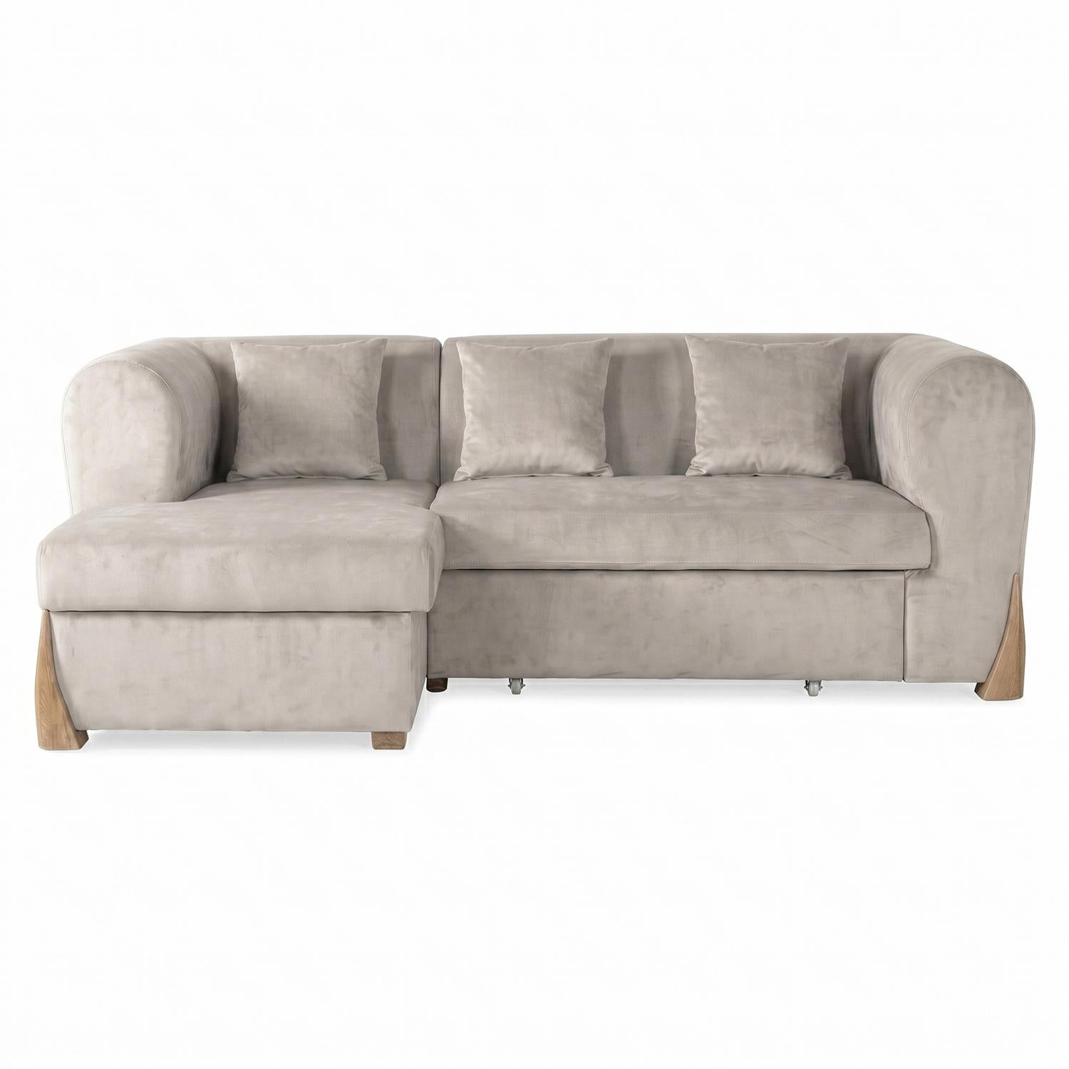 Sala Cama Bell Impetu Beige, Natural Orientación Izquierda