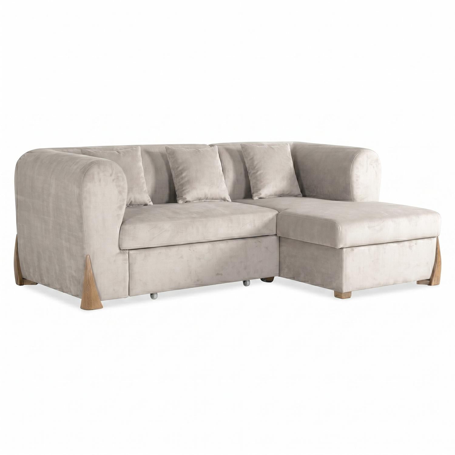Sala Cama Bell Impetu Beige, Natural Orientación Derecha