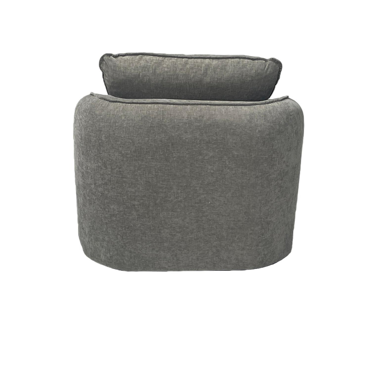Poltrona Elipse Chenille Plata