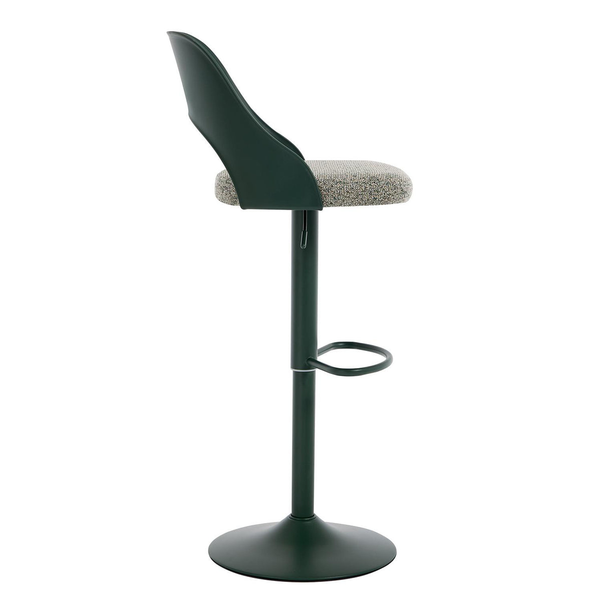 Silla Para Barra Dana Lino Verde