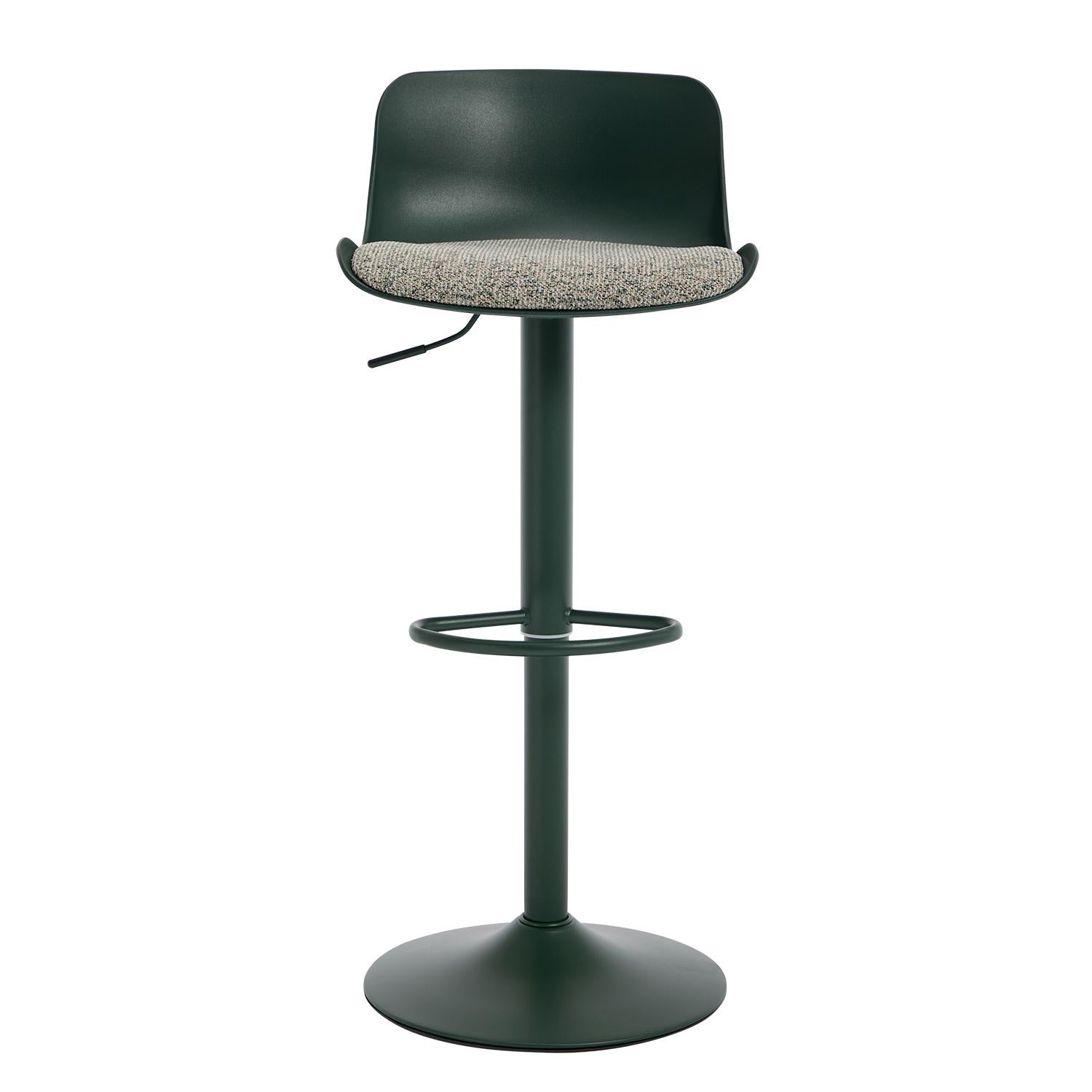 Silla Para Barra Ethan Lino Verde