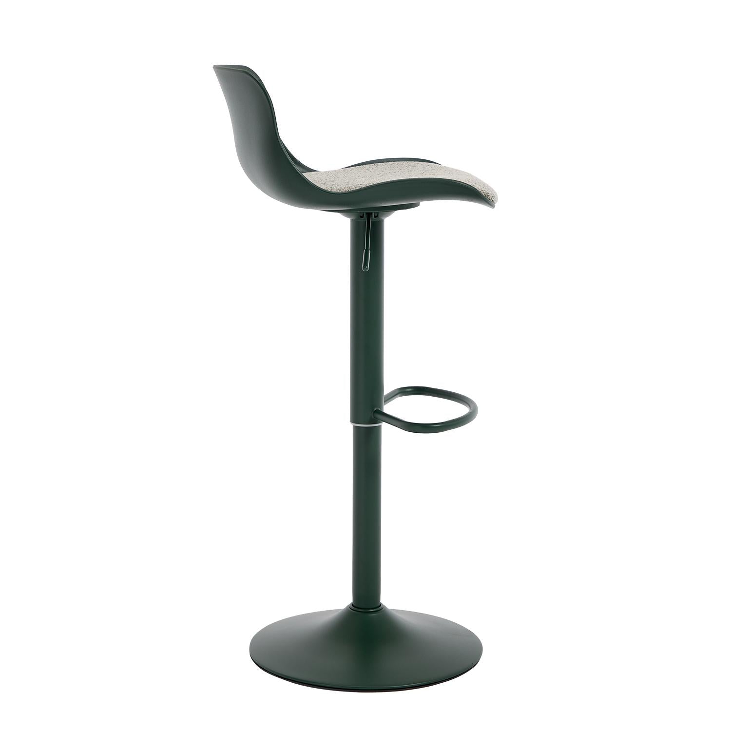 Silla Para Barra Ethan Lino Verde