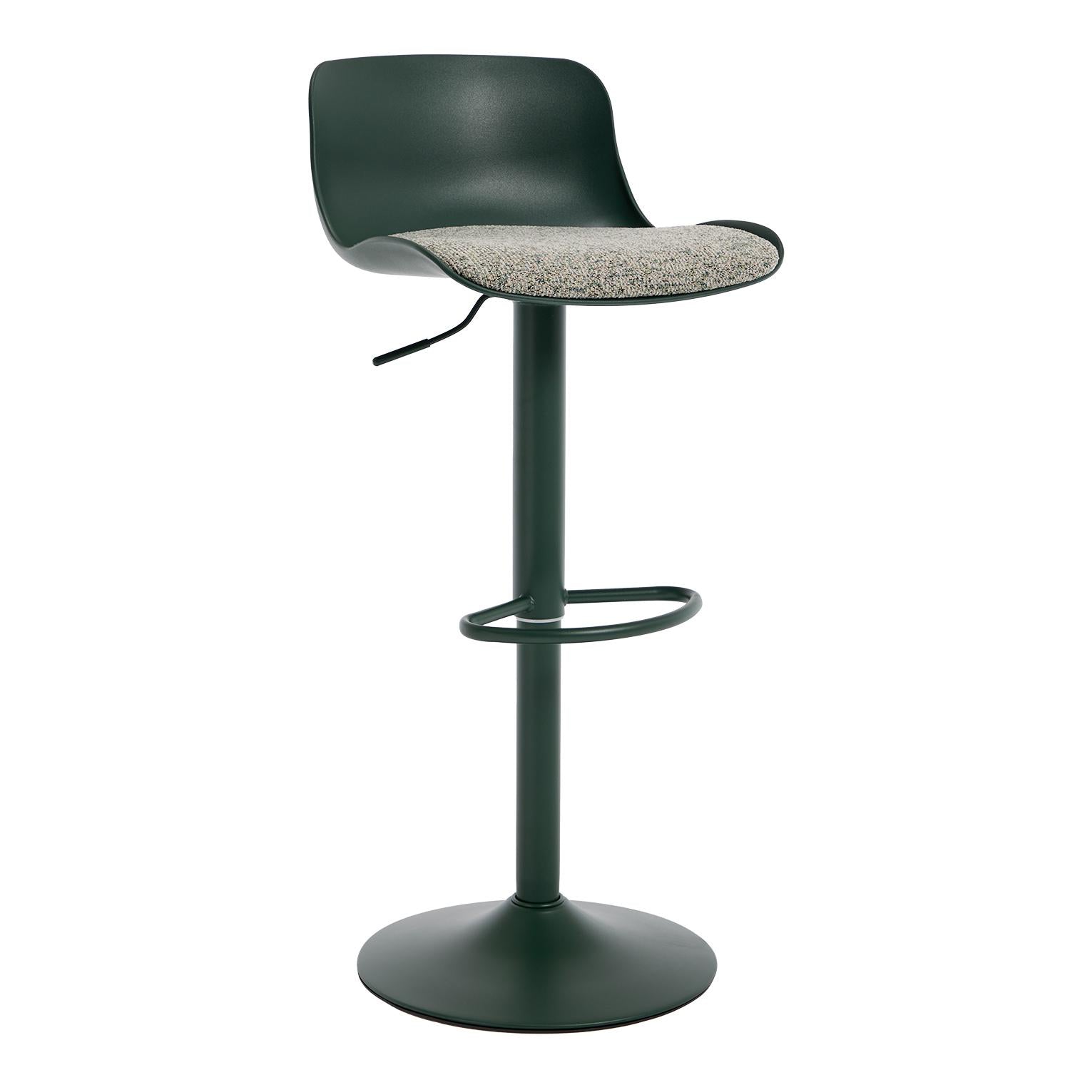 Silla Para Barra Ethan Lino Verde