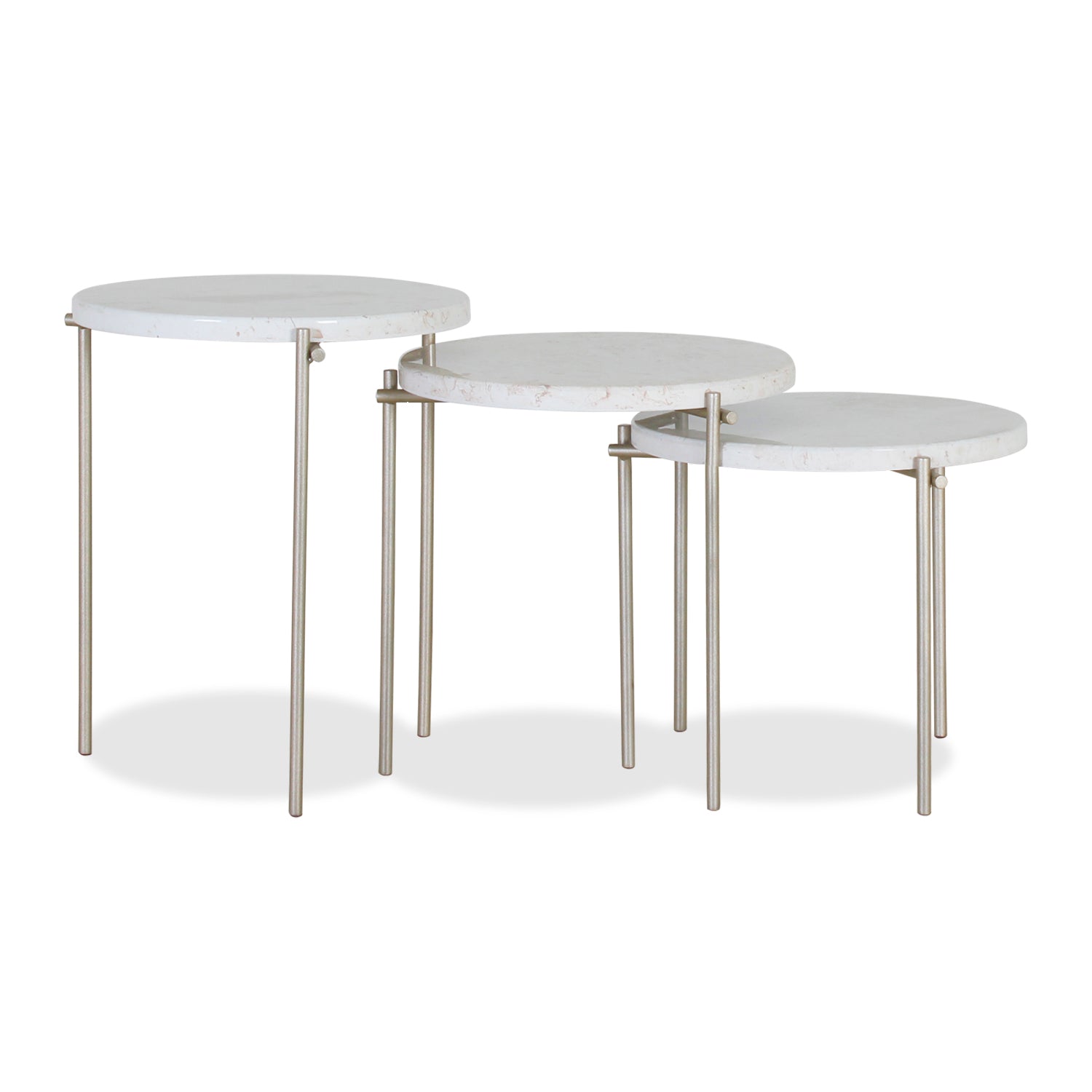 Mesa Decorativa Venus 47 Champaña
