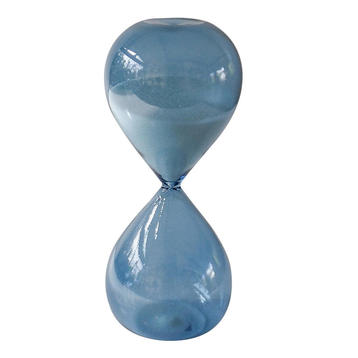 Figura 20X8X8Cm Reloj De Arena Azul