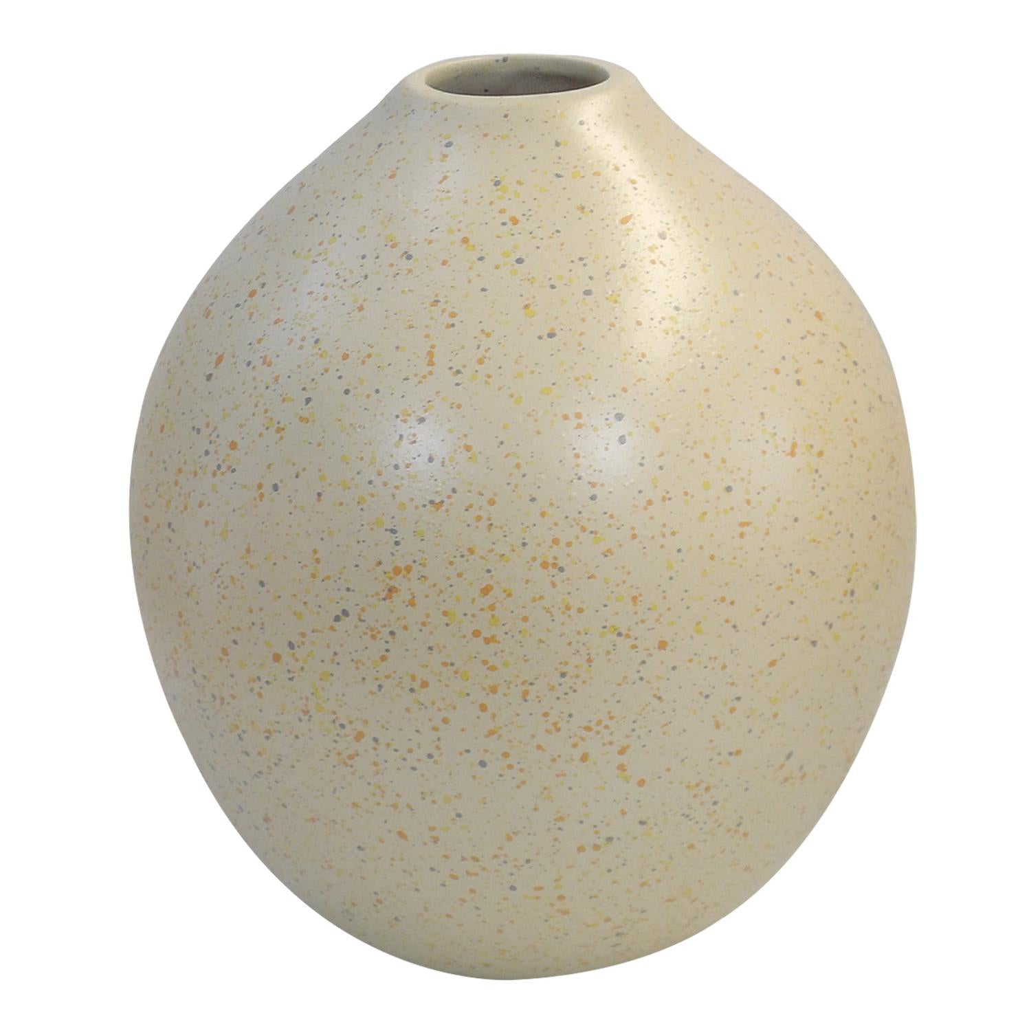 Jarron  23X19.5X19.5Cm Beige