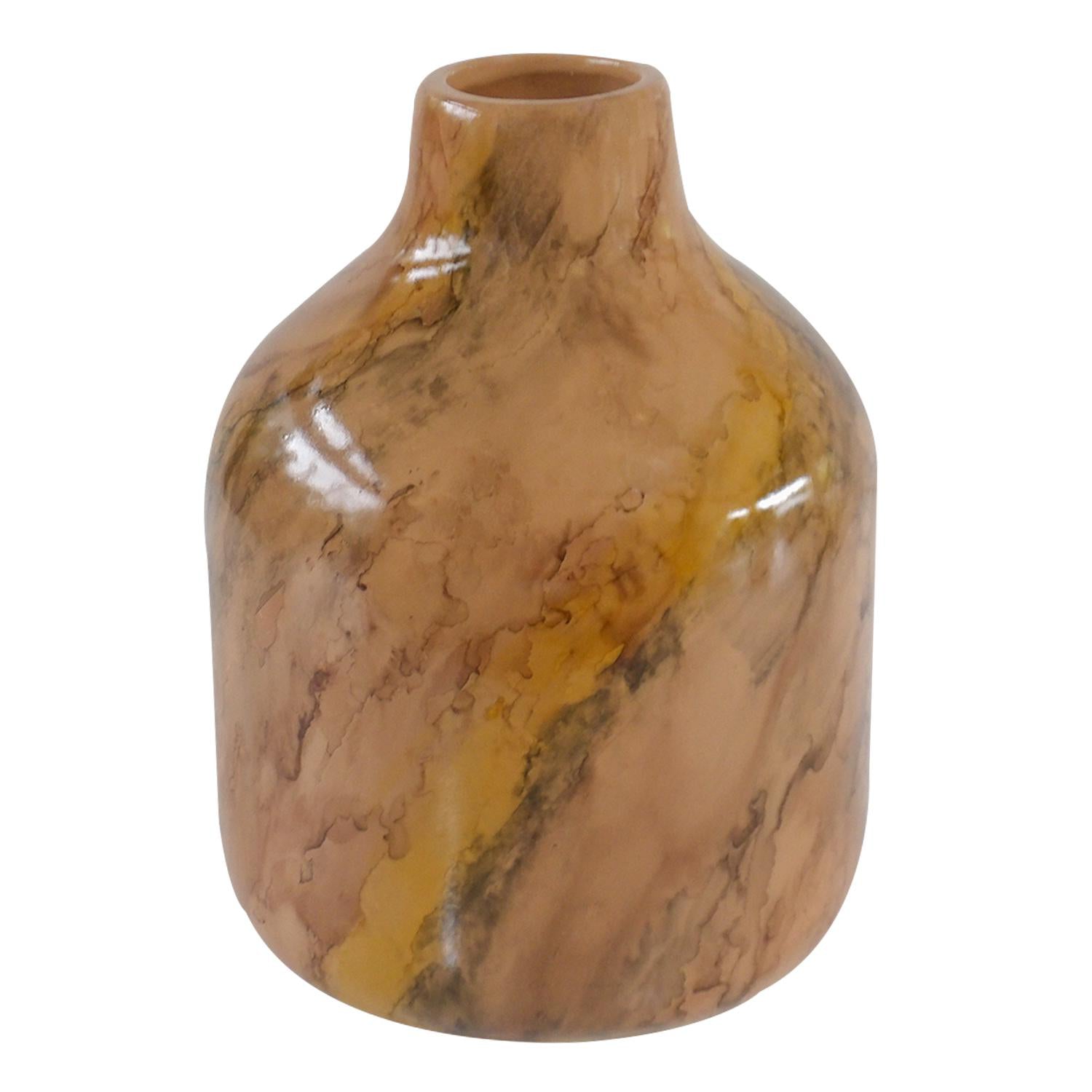 Jarron  22X16X16Cm Café