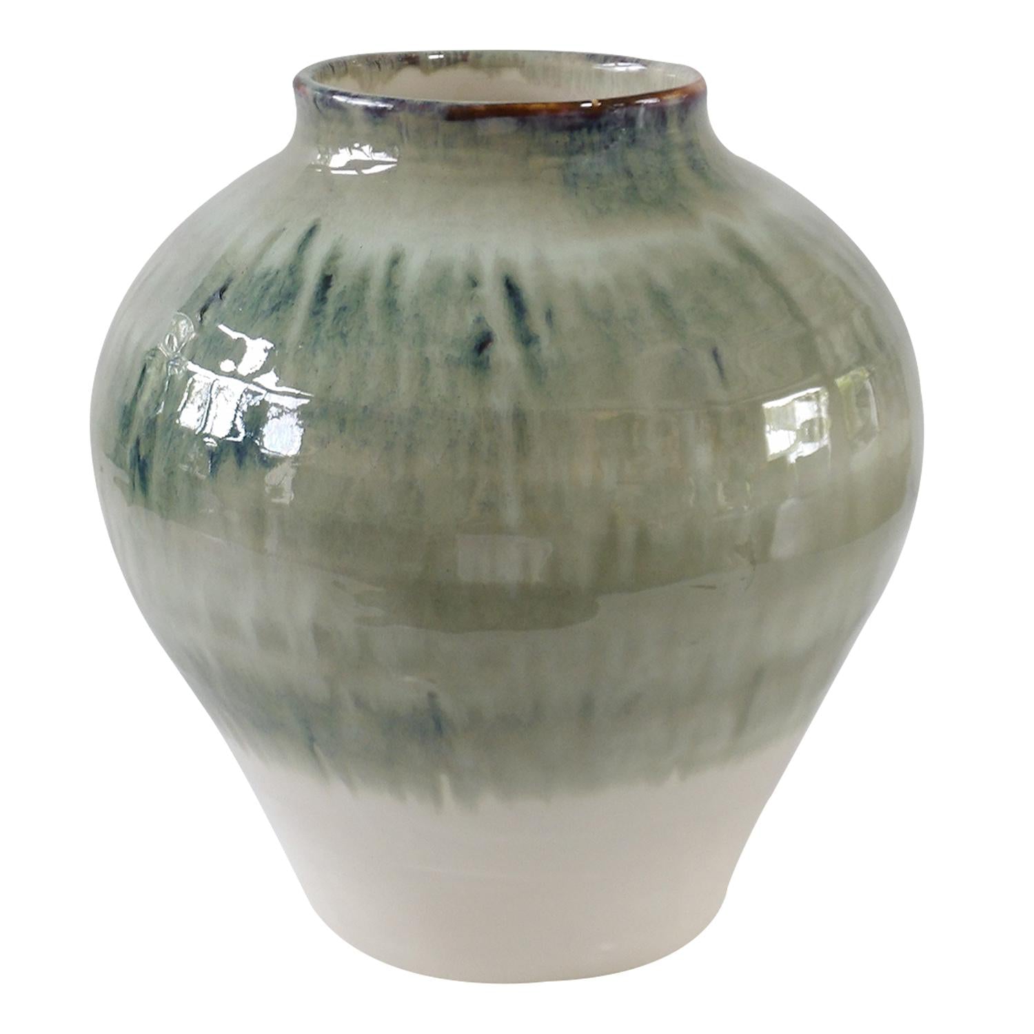 Jarron  26X24X24Cm Verde