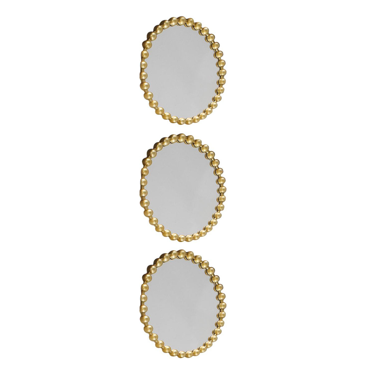 Aplique 25X25X2Cm Espejo Setx3 Oro