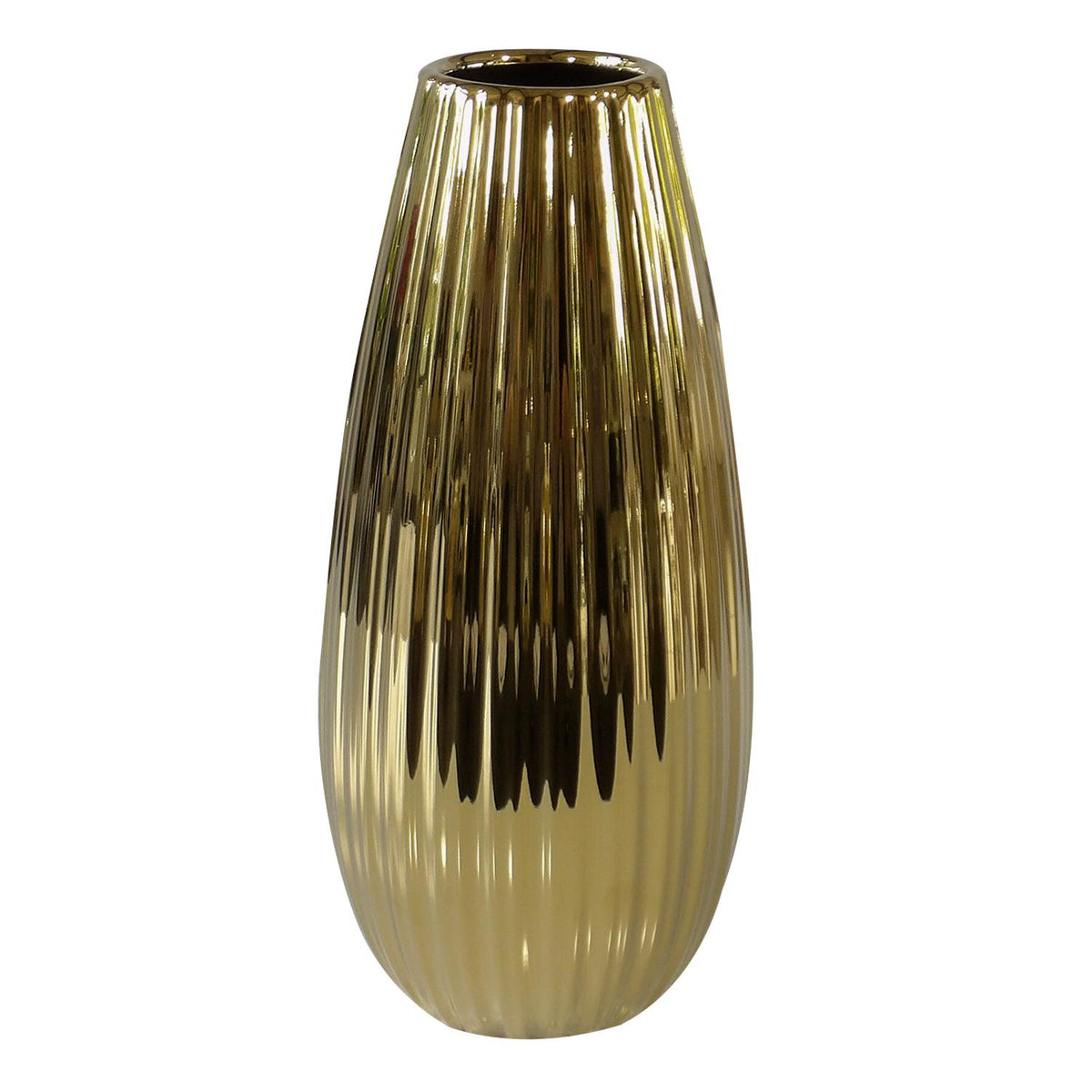 Jarron  31X14X14Cm Oro
