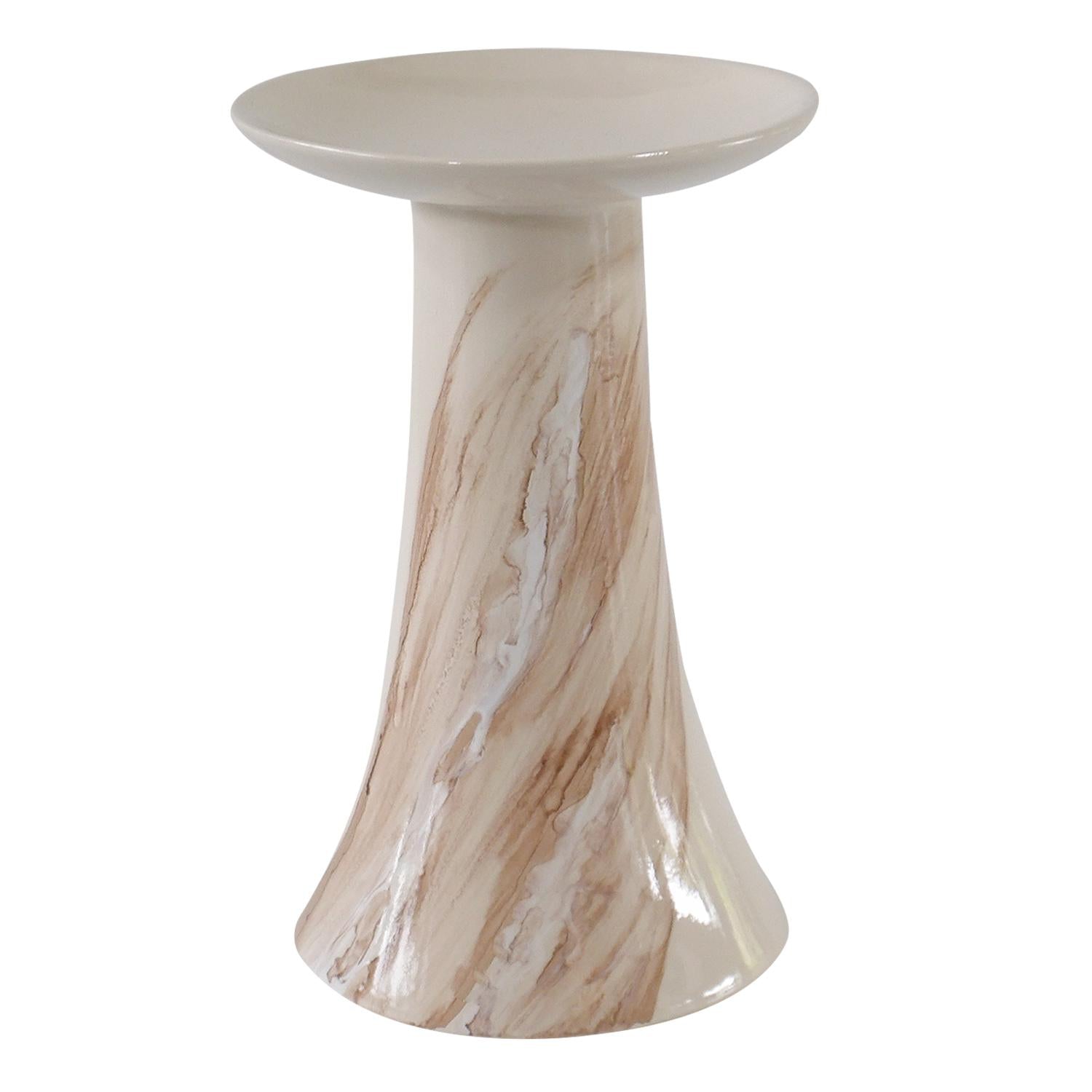 Candelabro 19X12X12Cm Beige