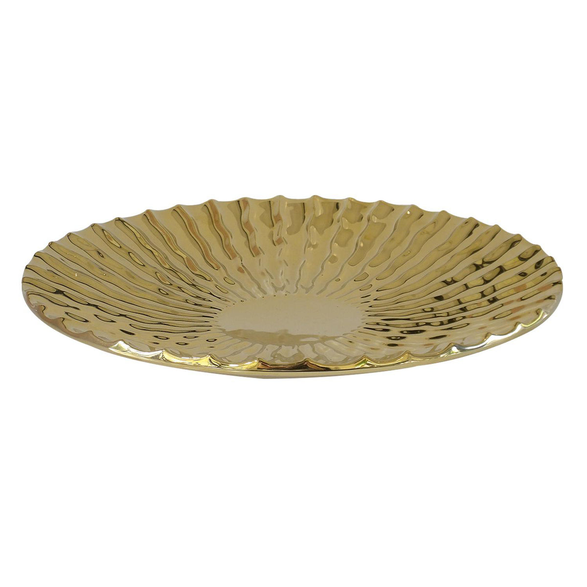 Centro De Mesa  5X36X36Cm Oro