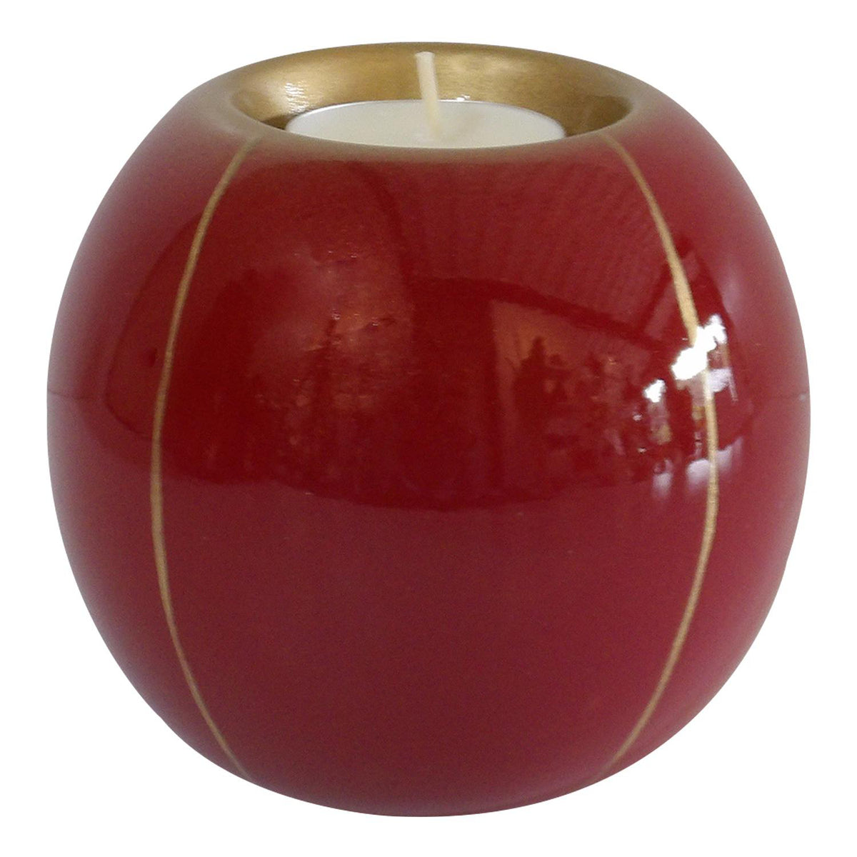 Candelabro 10X10X10Cm Vinotinto