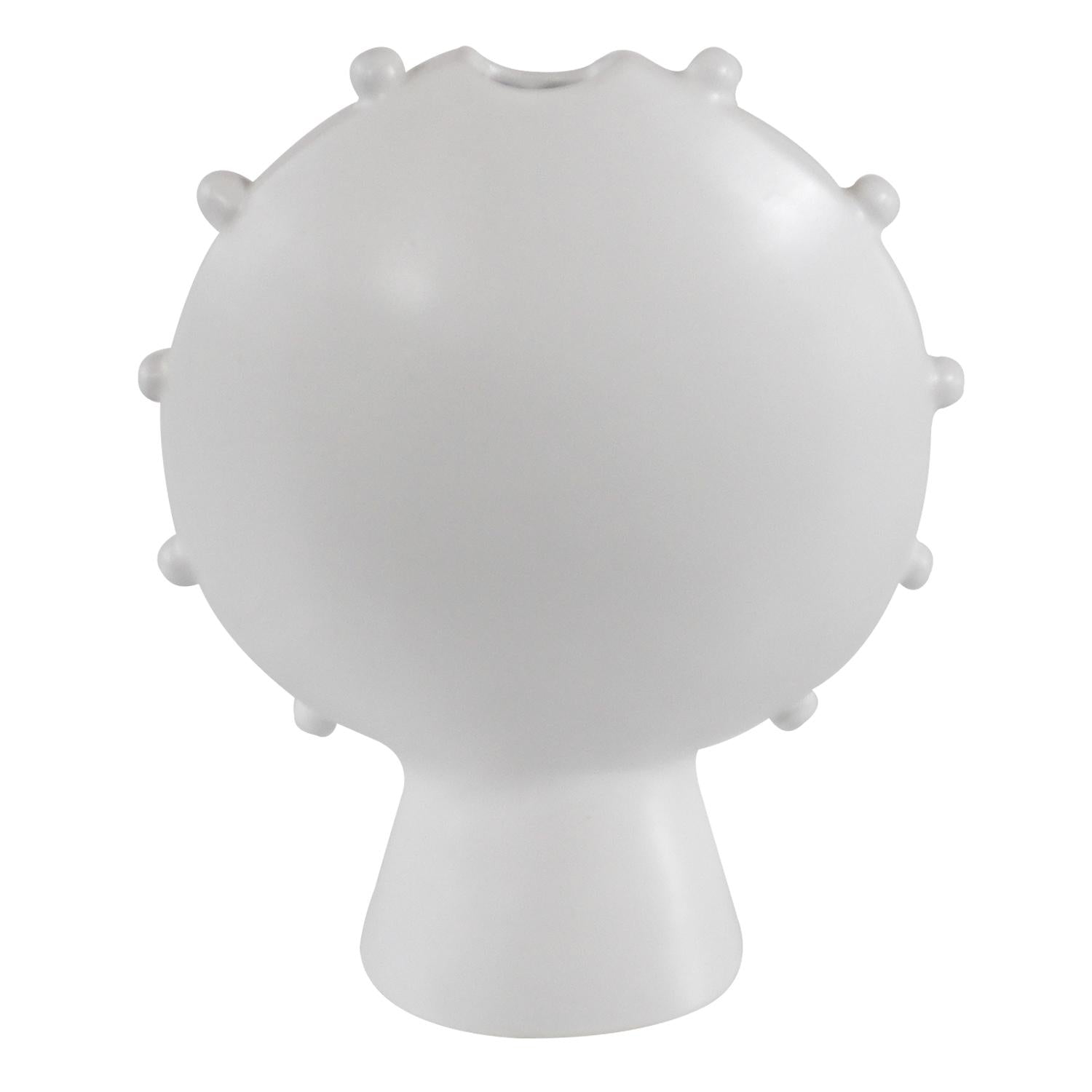 Jarron  23X18X18Cm Blanco