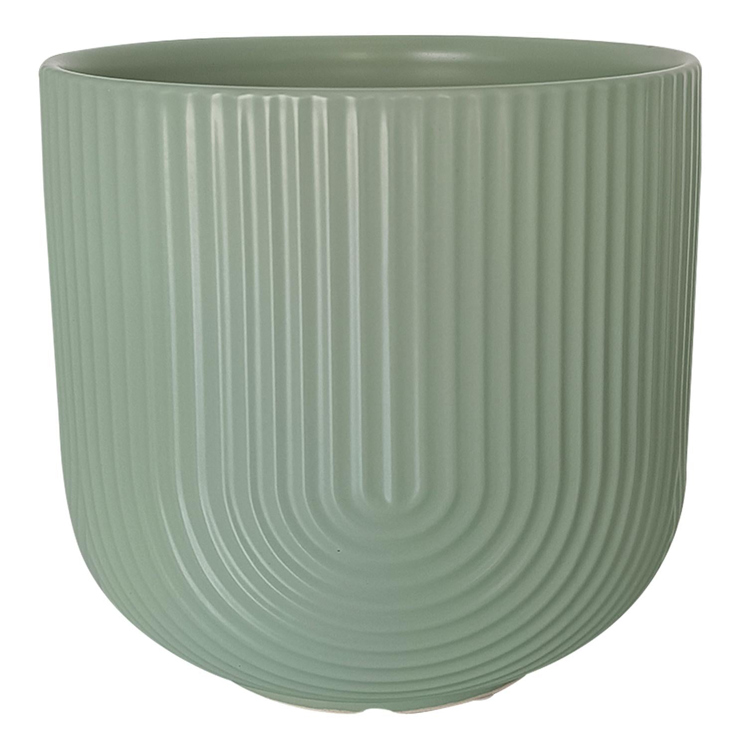 Maceta 21X22X22Cm Verde