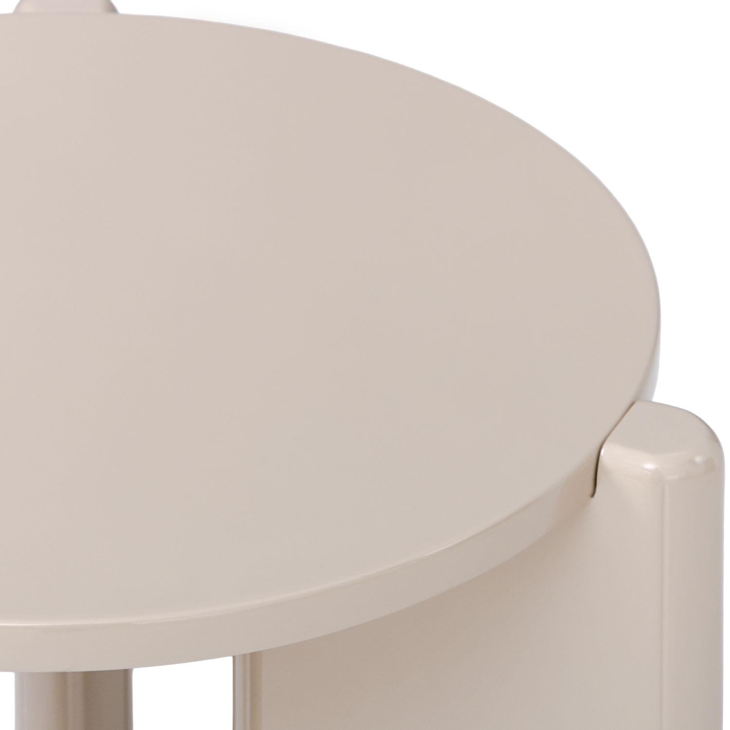 Mesa De Centro Oklam Redonda 45  Redonda Latte.