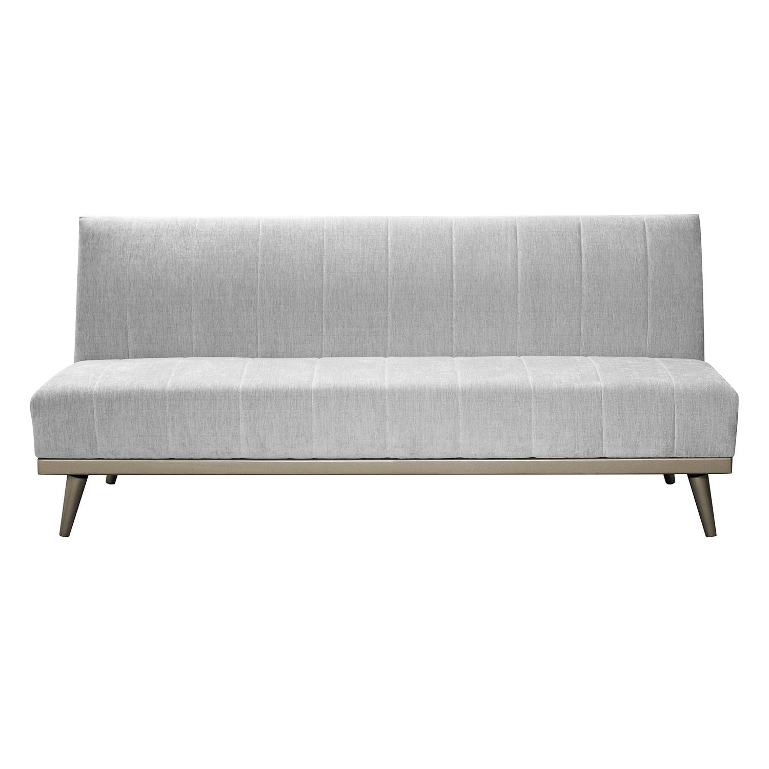 Sofá Cama Denzel Chenille Ainoa Plata, Champaña