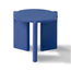 Mesa De Centro Oklam Redonda 45  Redonda Azul.