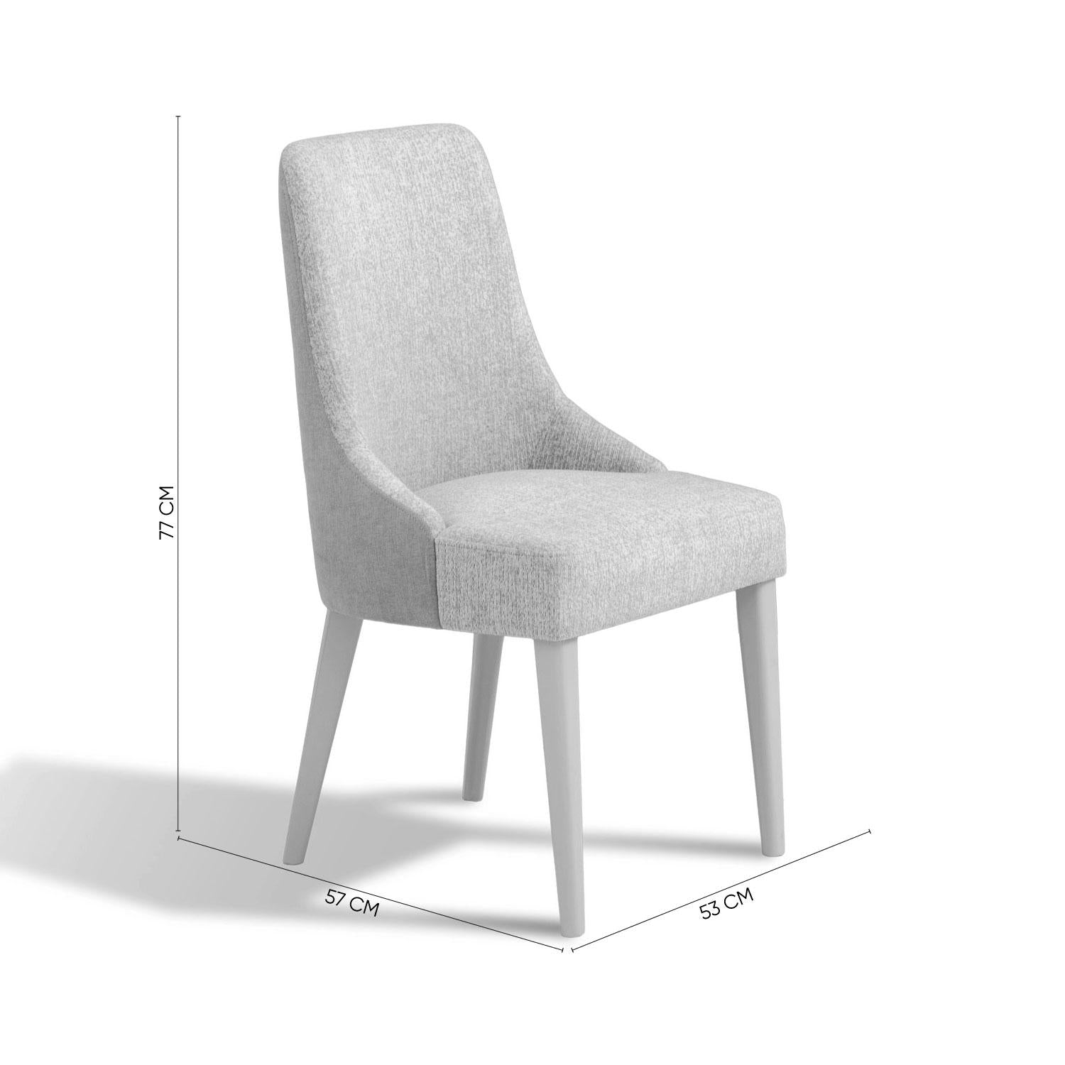 Comedor 4 Puestos Sevilla Boucle Diversa Arena, Latte BPV