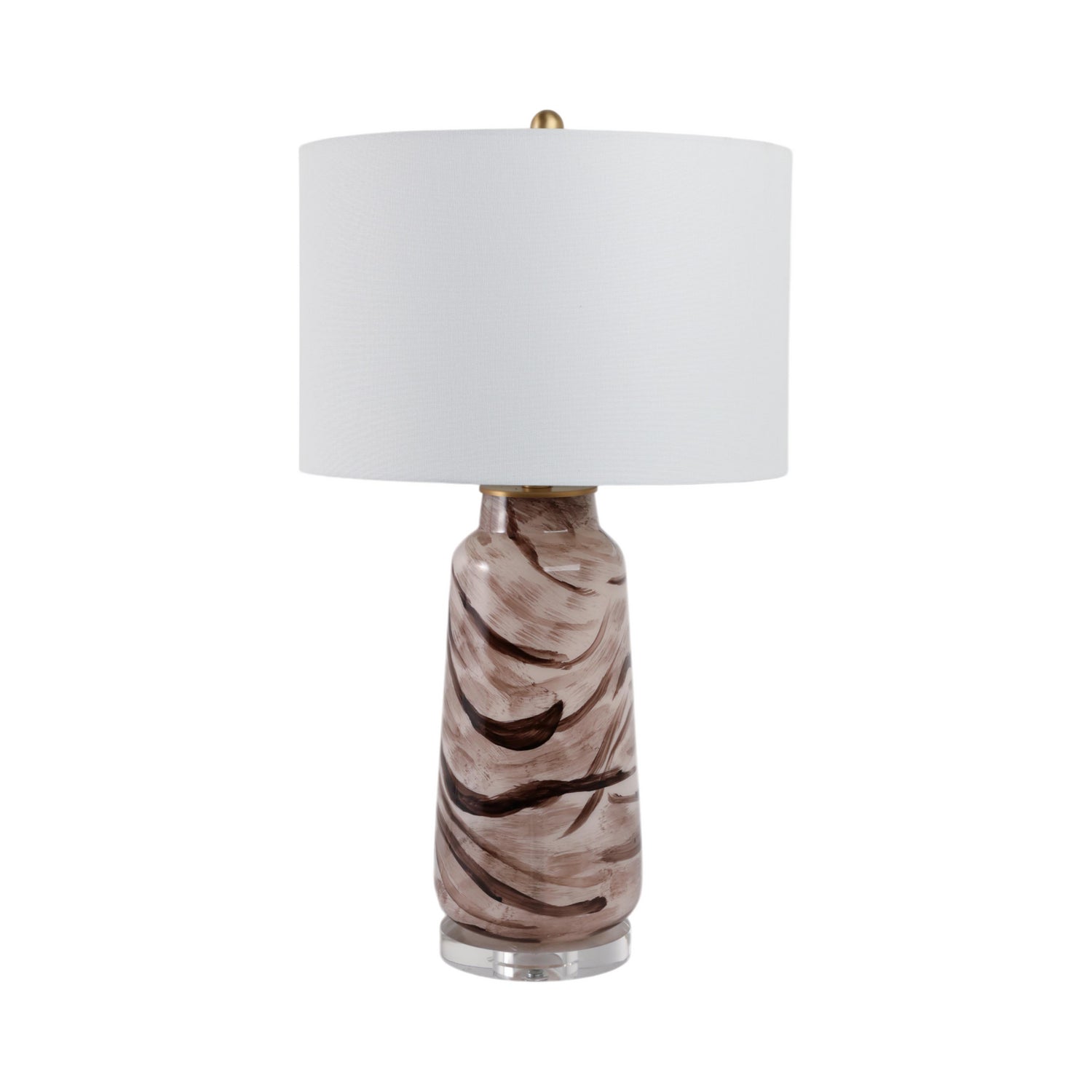 Lampara De Mesa 73X43X43 Siena Café