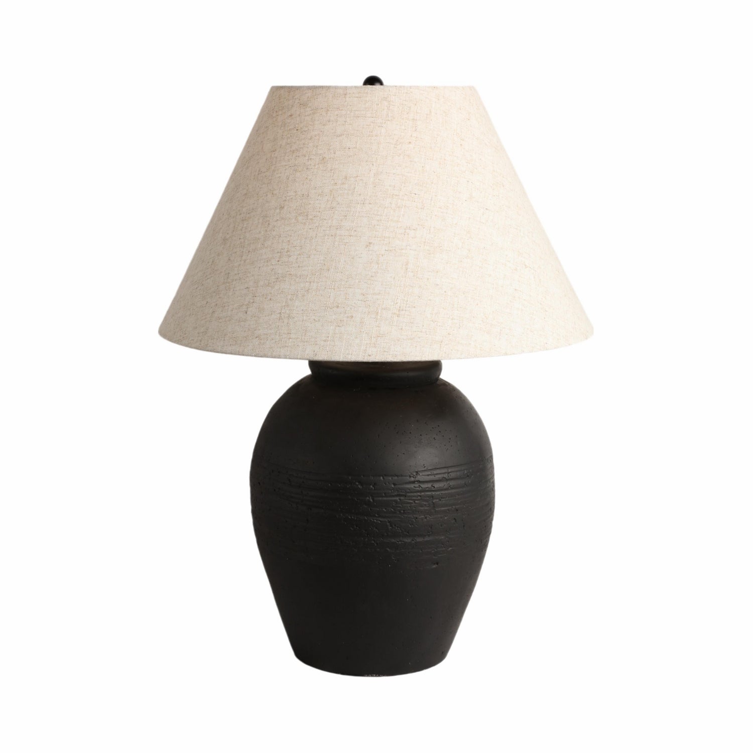 Lampara De Mesa  68X48X38 Anka Negro