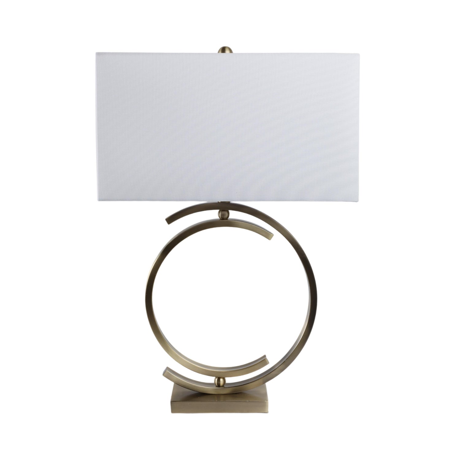 Lampara De Mesa 76X50X27 Loop Bronce