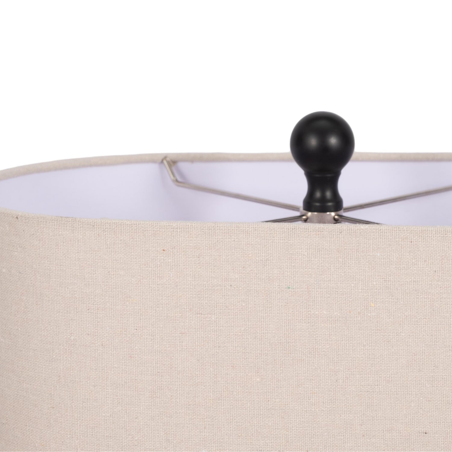 Lampara De Mesa 53X20X35 Zen Negro