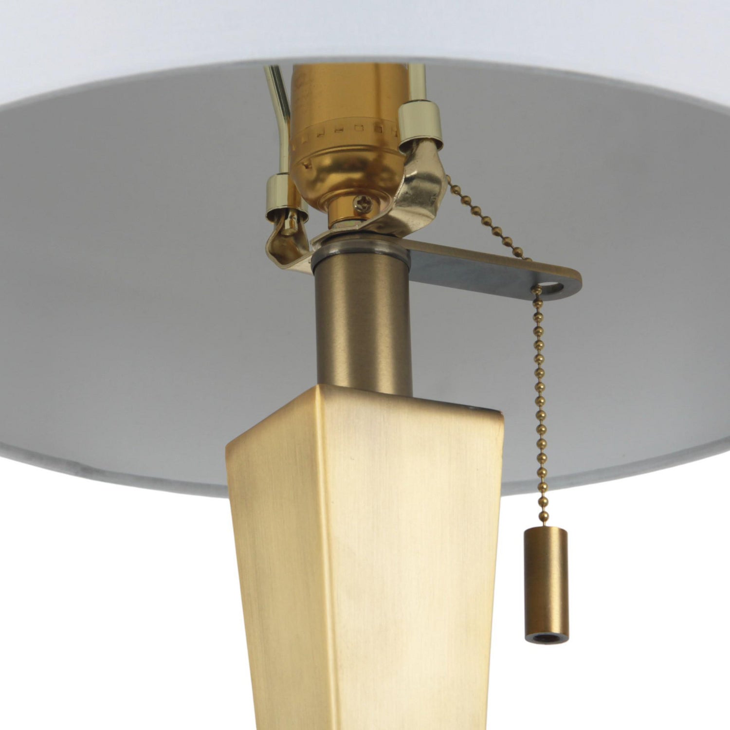 Lampara De Mesa 91X30X30 Elan Dorado