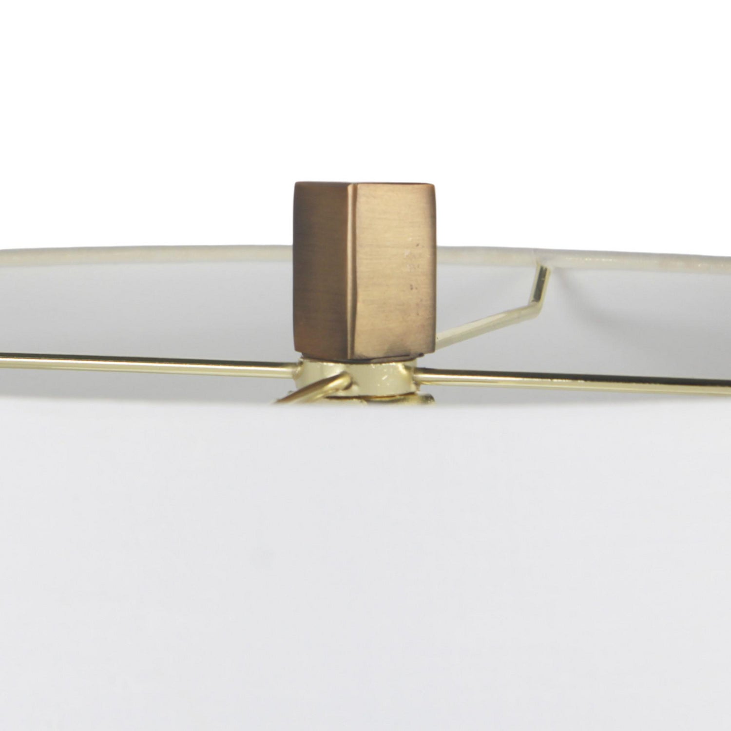 Lampara De Mesa 91X30X30 Elan Dorado