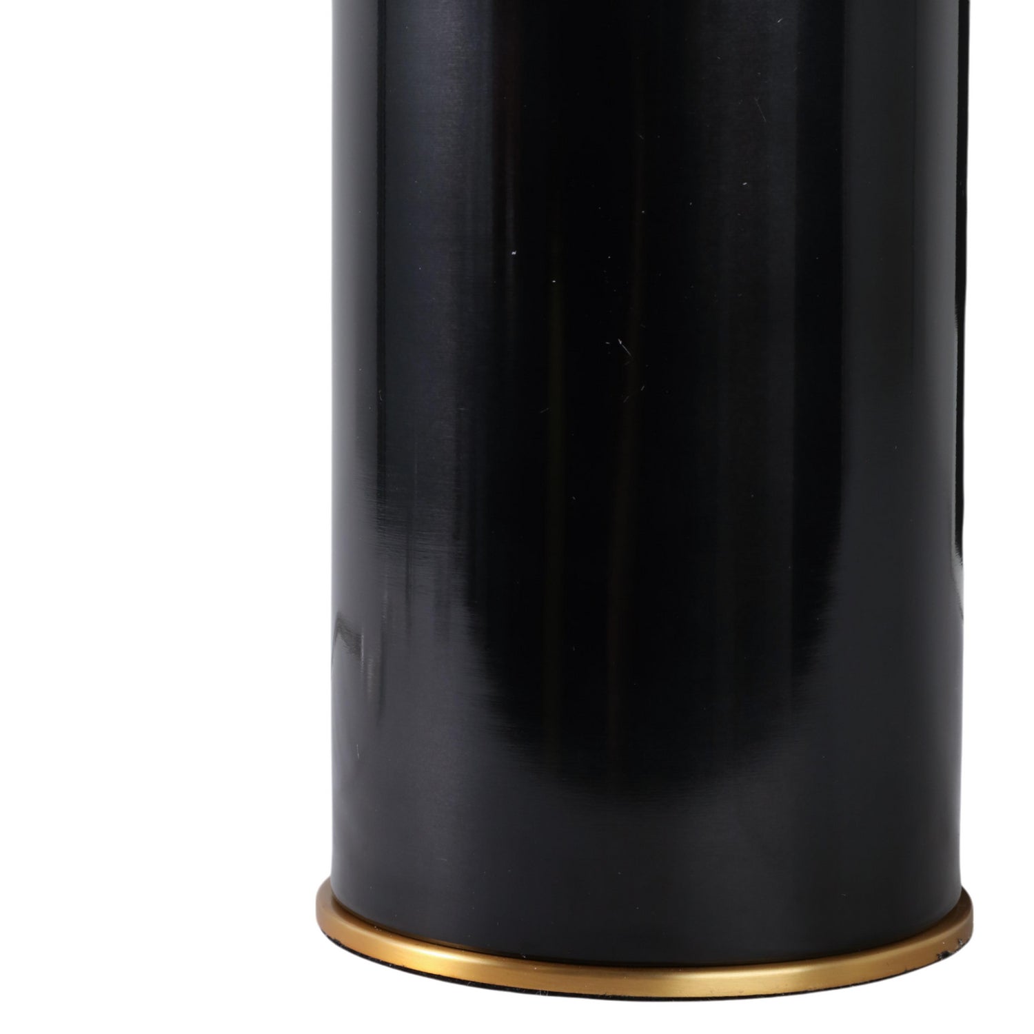 Lampara De Mesa  66X38X38 Negro Oro