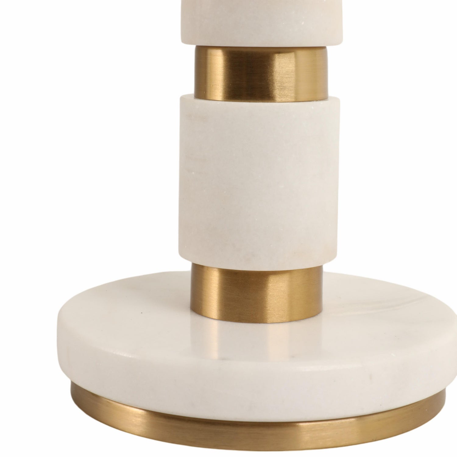 Lampara De Mesa 68X35X35 Ivory Blanco