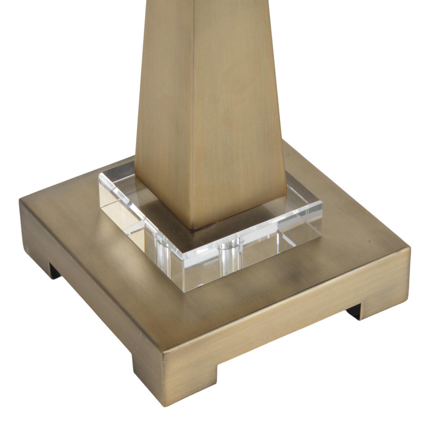 Lampara De Mesa 91X30X30 Elan Dorado