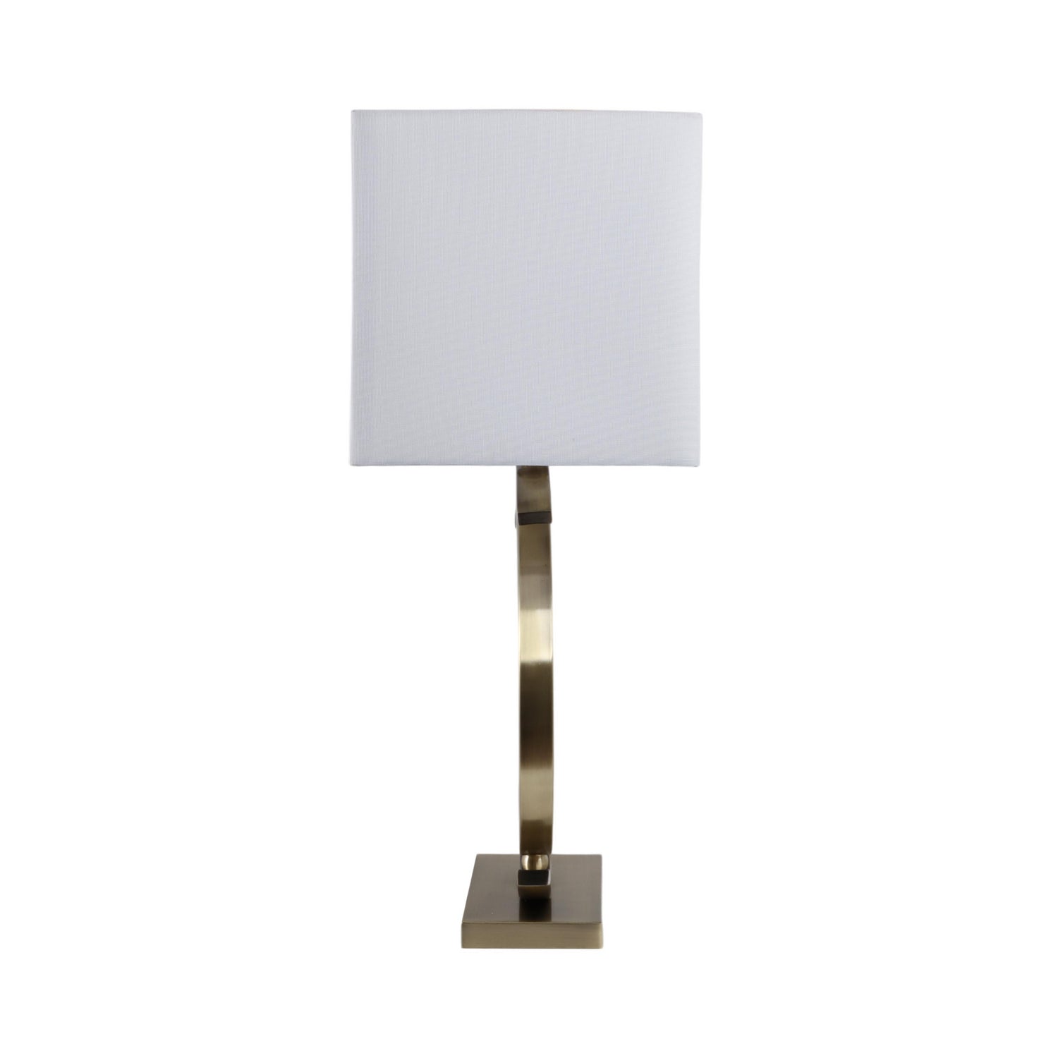 Lampara De Mesa 76X50X27 Loop Bronce