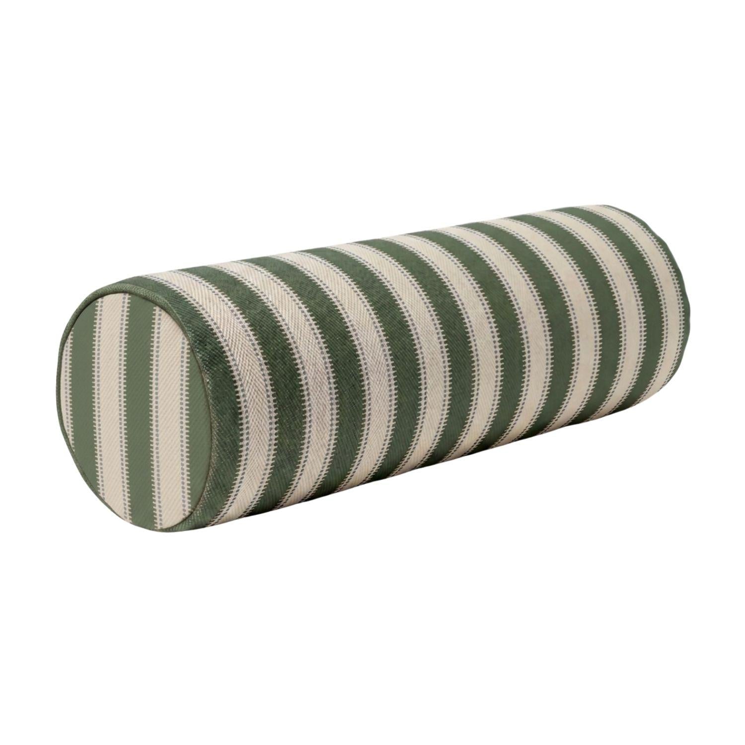 Cojin 15X40 Cilindro Scarlett Verde Linea