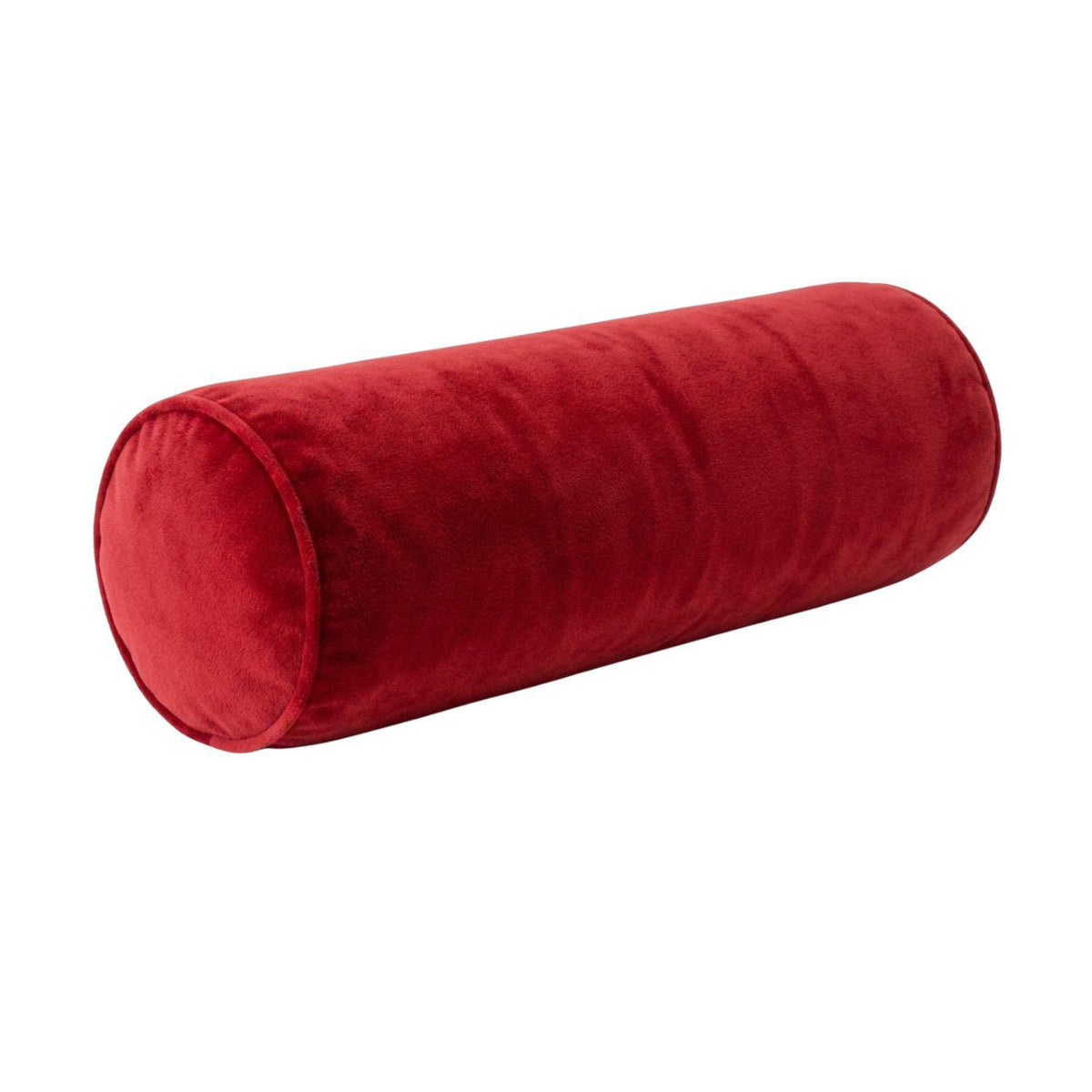Cojin 15X40 Cilindro Scarlett Rojo