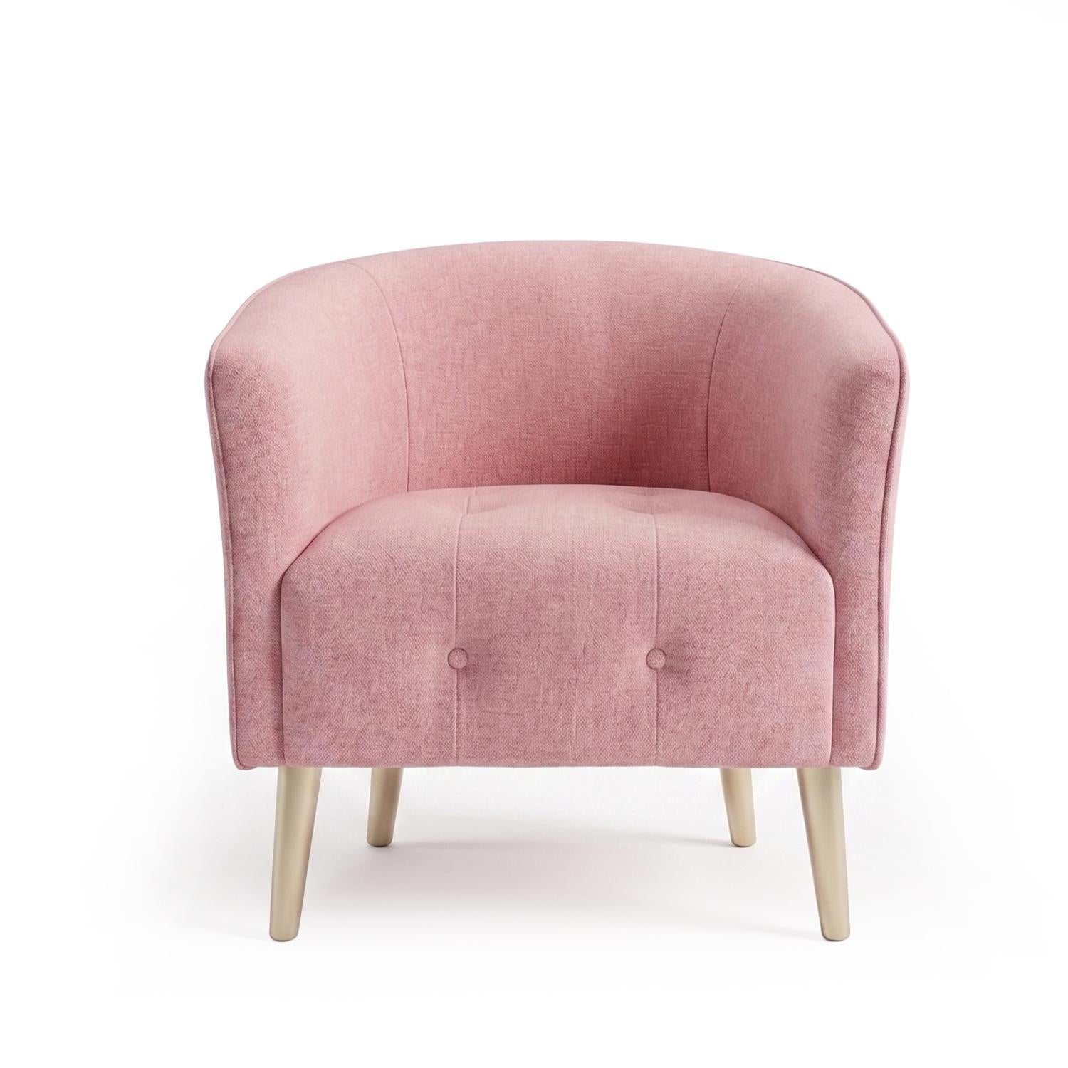 Poltrona Celeste Eurolino Bali Rosa, Champaña