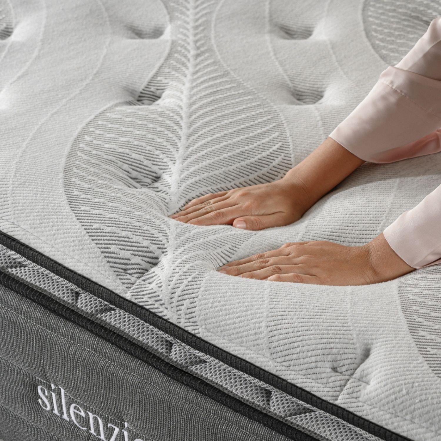 Colchón Semi Doble Silenzio Pillow Top (Garantia 25 años)