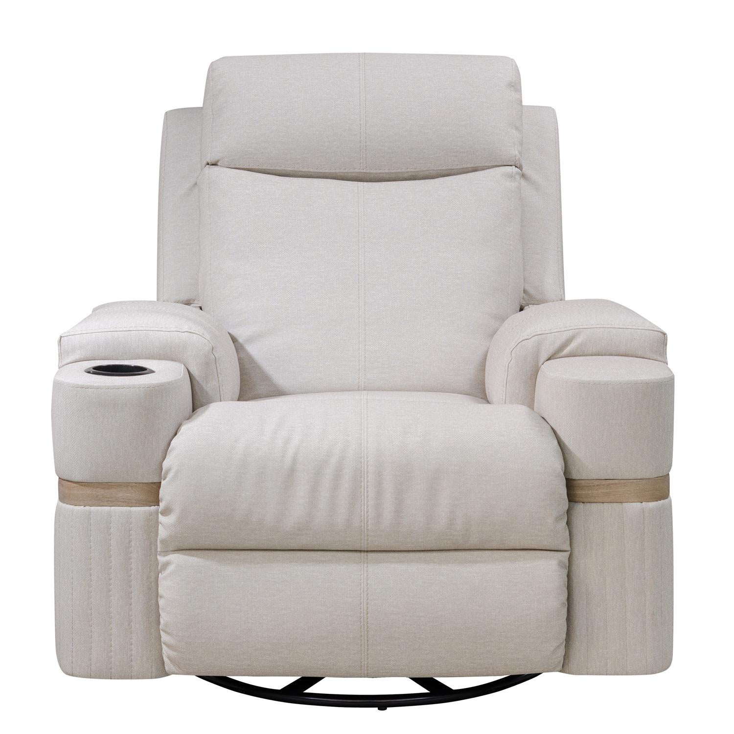 Silla Reclinable Dior Eurolino Marbella Beige Natural, Mecedor Gitaroria