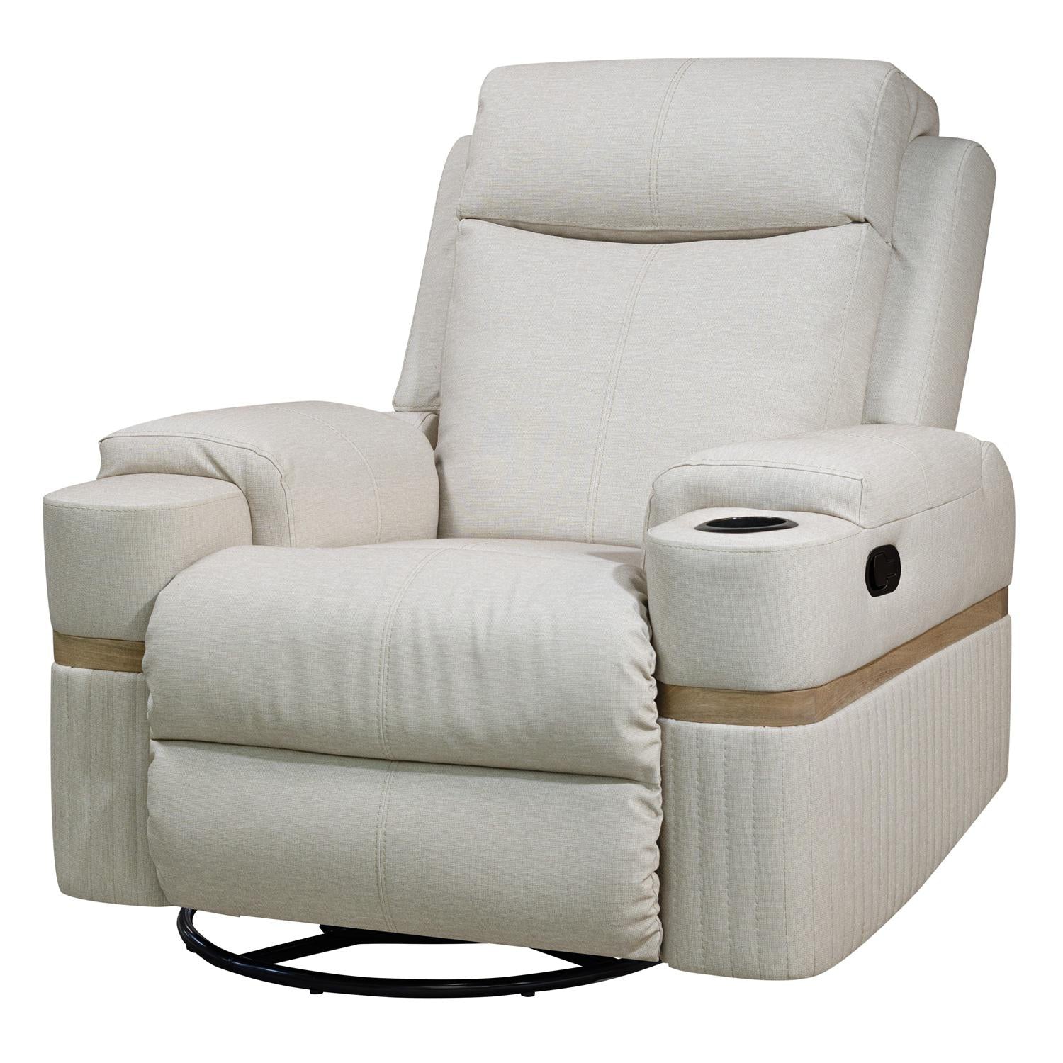 Silla Reclinable Dior Eurolino Marbella Beige Natural, Mecedor Gitaroria