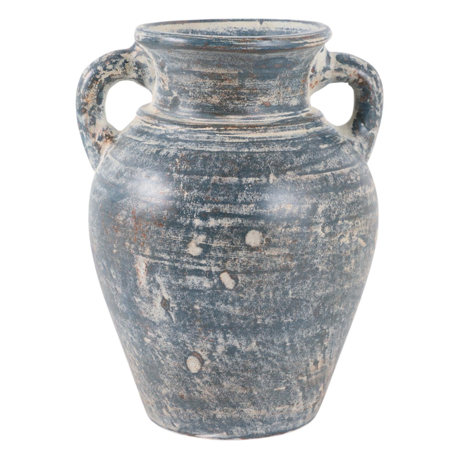 Jarron 10X8X7 Azul Marino Lv261