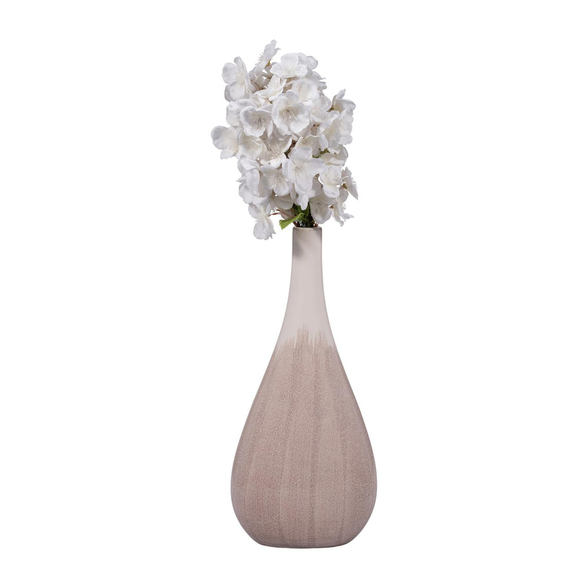 Jarron 41X18X10 Beige Chiseled Lv261