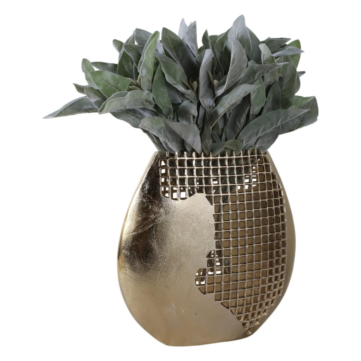 Jarron 35X36X10 Dorado Grafito Lv261