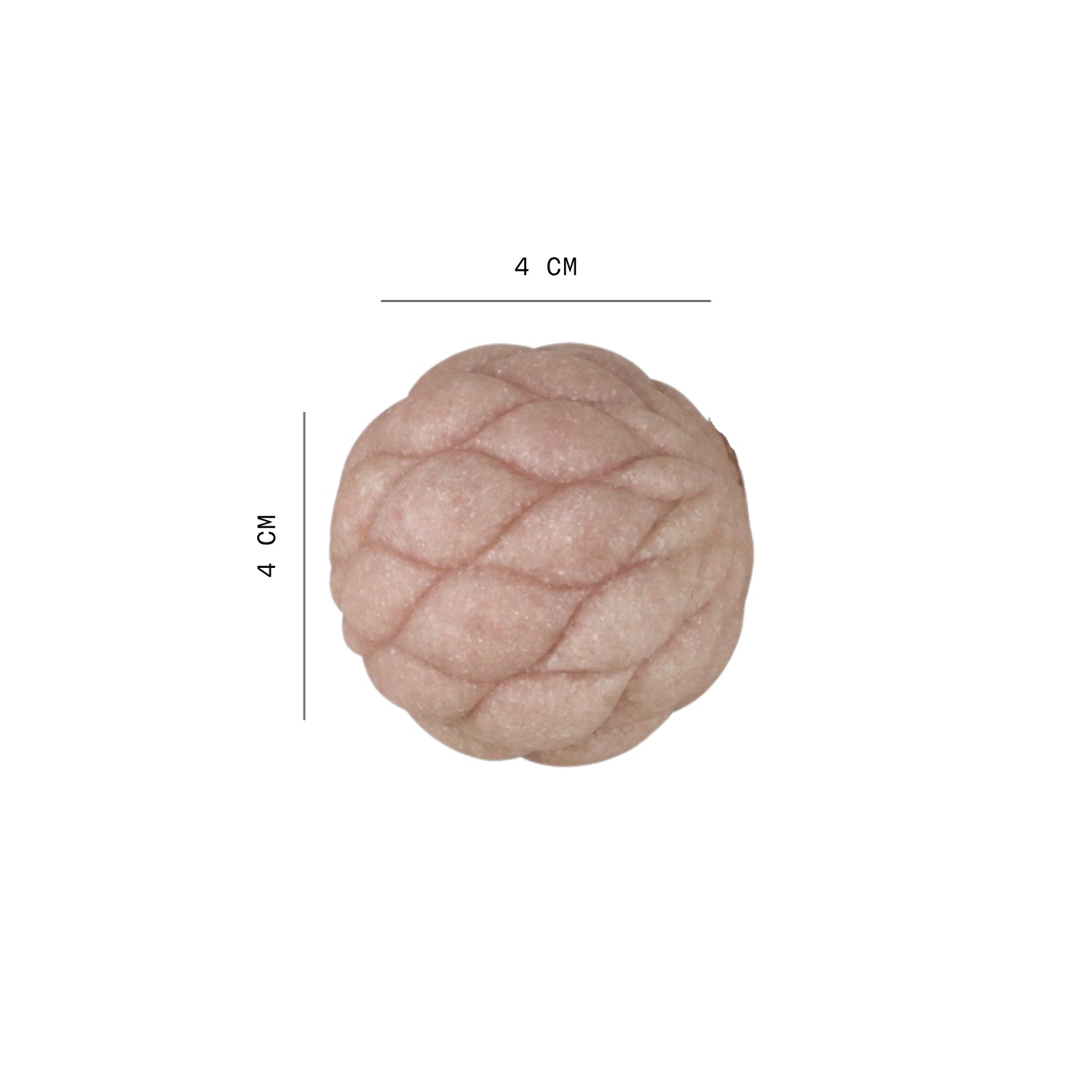 Figura 10X10X10 Rosa Esfera Celine Lv261