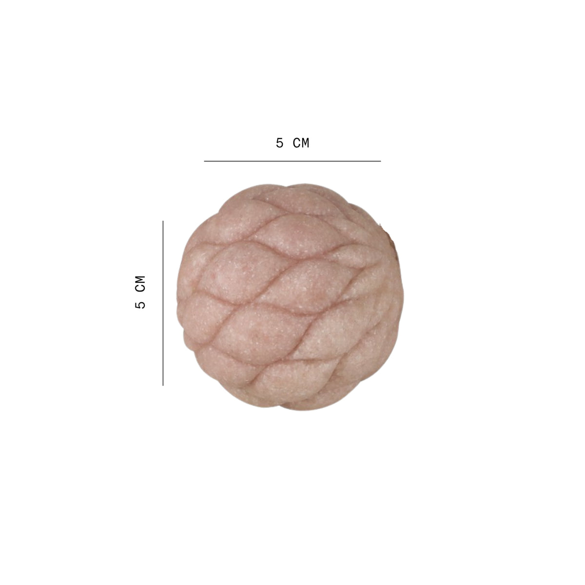 Figura 13X13X13 Rosa Esfera Celine Lv261