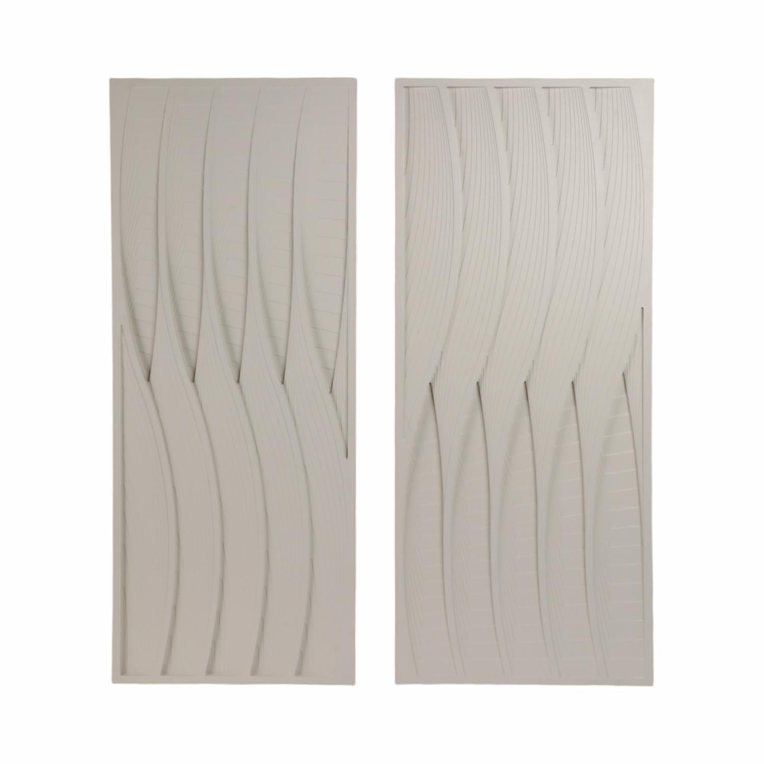 Cuadro 59X24X2 Blanco Marino Lv261
