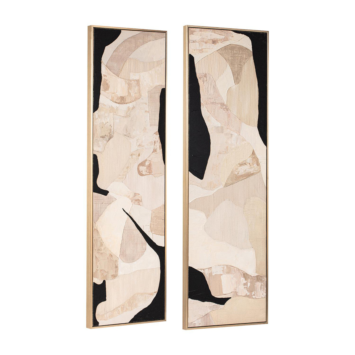Cuadro 5X56X178 Beige Valen Setx2 Lv261