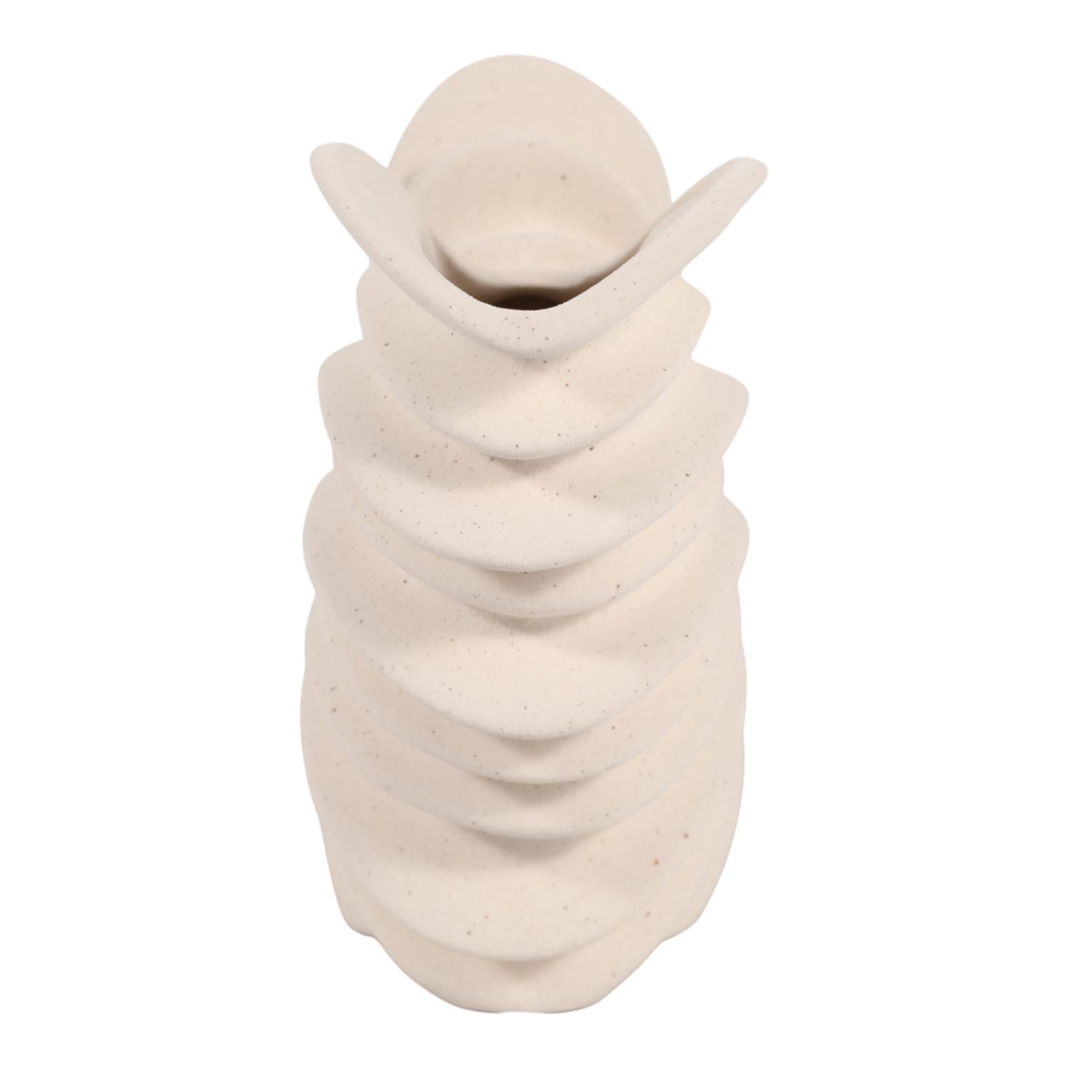 Figura 15X25X8 Beige Concha Marino Lv261