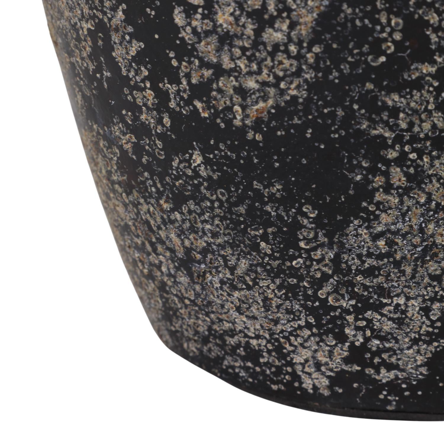 Jarron 30X23X23 Negro Serenity Lv261